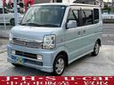 スズキ　エブリイワゴン　ＰＺターボ　両側スライド・片側電動　キーレスエントリー　ＡＴ　盗難防止システム　ＡＢＳ　ＣＤ　アルミホイール　衝突安全ボディ　エアコン　パワーステアリング　パワーウィンドウ image 4