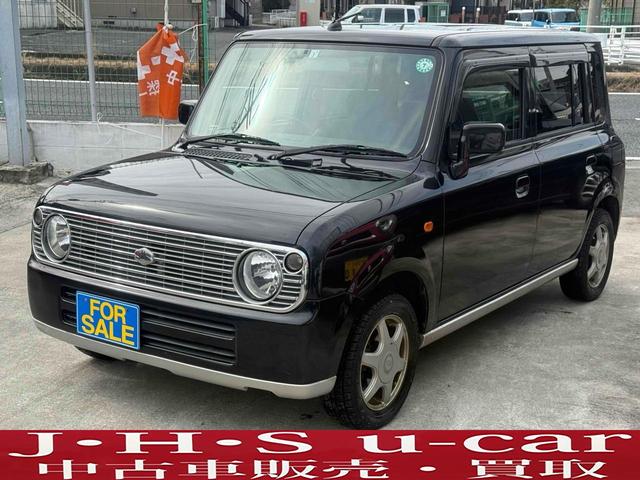 スズキ　アルトラパン　Ｌ　ＥＴＣ　キーレスエントリー　電動格納ミラー　ベンチシート　ＡＴ　ＡＢＳ　ＣＤ　ＭＤ　アルミホイール　衝突安全ボディ　エアコン　パワーステアリング　パワーウィンドウ