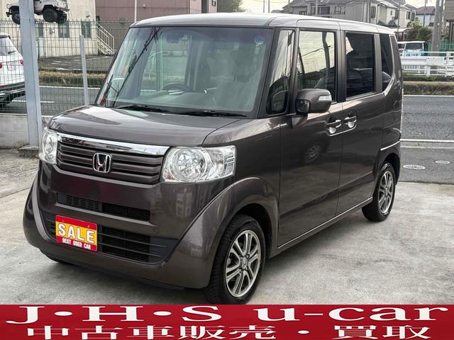 ホンダ　Ｎ−ＢＯＸ　Ｇ・ターボＬパッケージ　ドライブレコーダー　ＥＴＣ　バックカメラ　両側電動スライドドア　ナビ　ＴＶ　オートクルーズコントロール　オートライト　スマートキー　アイドリングストップ　電動格納ミラー　ベンチシート　ＣＶＴ