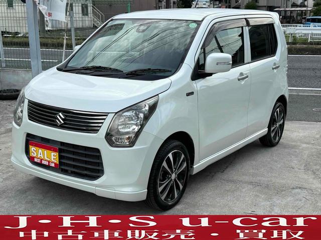 スズキ　ワゴンＲ　２０周年記念車　ＥＴＣ　ナビ　ＴＶ　衝突被害軽減システム　ＨＩＤ　スマートキー　アイドリングストップ　電動格納ミラー　シートヒーター　ベンチシート　ＣＶＴ　盗難防止システム　ＡＢＳ　ＥＳＣ　ＣＤ