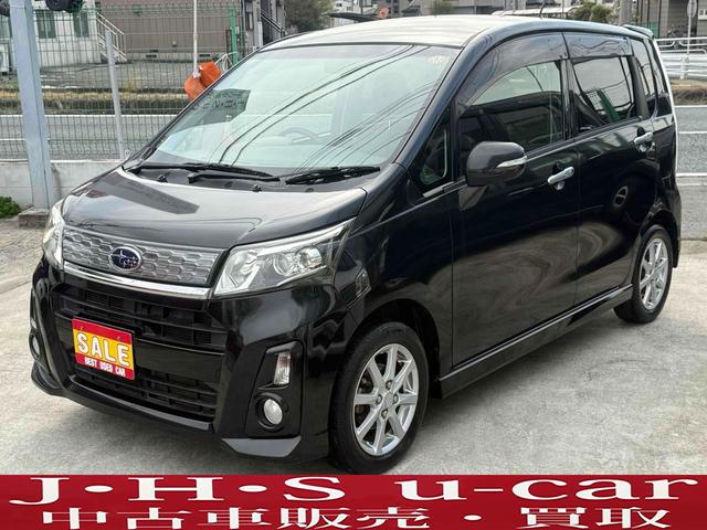 スバル　ステラ　カスタムＲ　ＥＴＣ　ナビ　ＴＶ　ＨＩＤ　ＬＥＤヘッドランプ　スマートキー　アイドリングストップ　電動格納ミラー　ベンチシート　ＣＶＴ　盗難防止システム　ＡＢＳ　ＣＤ　Ｂｌｕｅｔｏｏｔｈ　アルミホイール