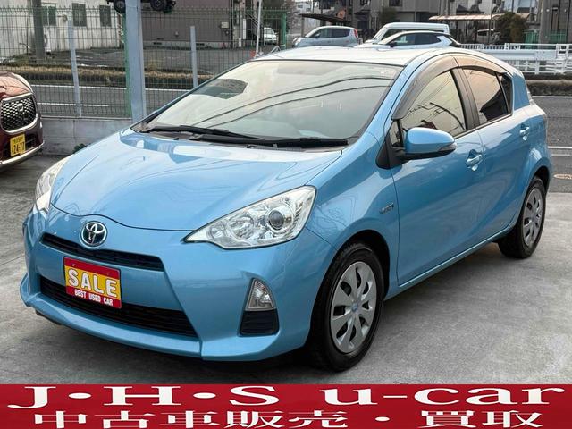 トヨタ　アクア　Ｓ　ＥＴＣ　バックカメラ　ナビ　ＴＶ　スマートキー　電動格納ミラー　ＣＶＴ　衝突安全ボディ　ＡＢＳ　ＥＳＣ　エアコン　パワーステアリング　パワーウィンドウ