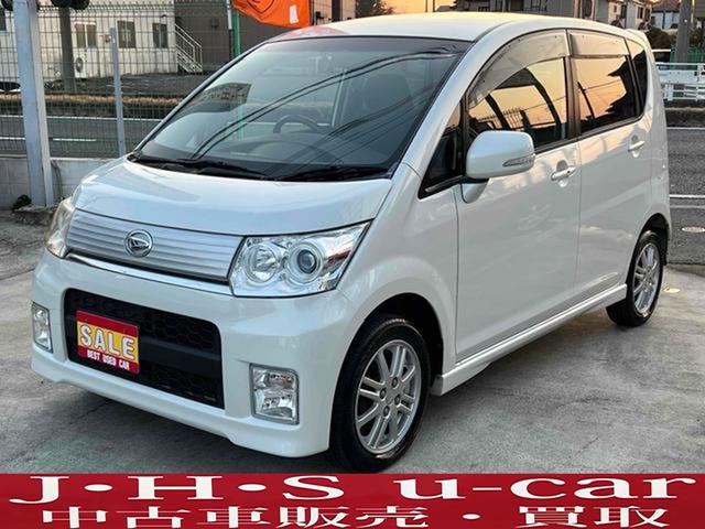 ダイハツ　ムーヴ　カスタム　Ｘ　ドライブレコーダー　ＨＩＤ　スマートキー　ベンチシート　ＣＶＴ　盗難防止システム　ＡＢＳ　ＣＤ　アルミホイール　衝突安全ボディ　エアコン　パワーステアリング　パワーウィンドウ　運転席エアバッグ