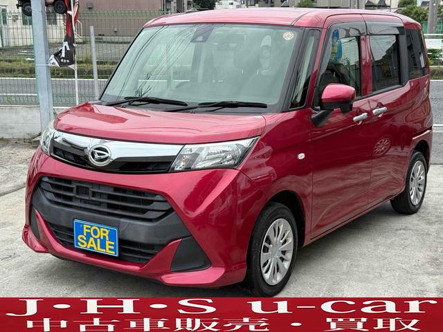 ダイハツ　トール　Ｘ　ＳＡＩＩ　ＥＴＣ　バックカメラ　ナビ　ＴＶ　両側スライド・片側電動　クリアランスソナー　衝突被害軽減システム　オートライト　スマートキー　アイドリングストップ　ＣＶＴ　盗難防止システム　衝突安全ボディ　ＡＢＳ